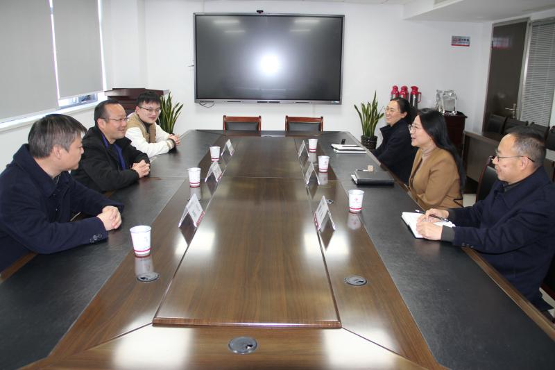 祁门县人民政府一行到市公积金中心开展调研座谈