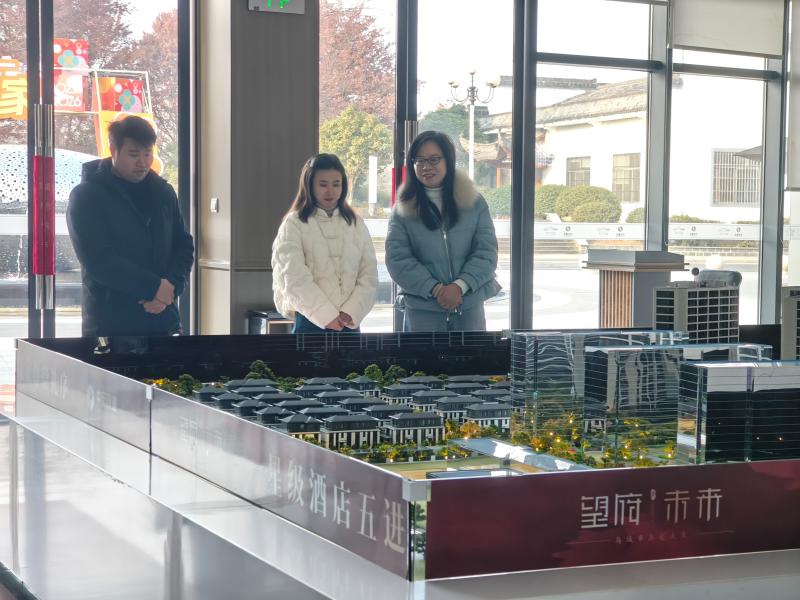 徽州区管理部开展合作楼盘及中介机构走访活动